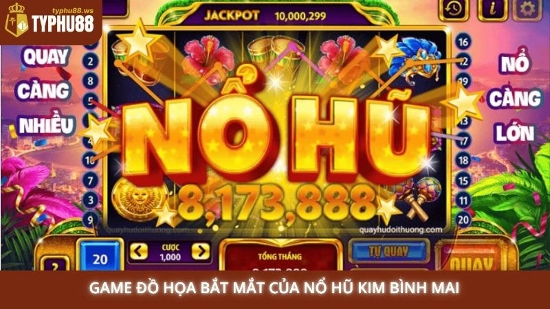 Game đồ họa bắt mắt của nổ hũ Kim Bình Mai