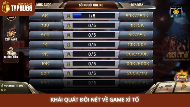 Khái quát đôi nét về game Xì Tố